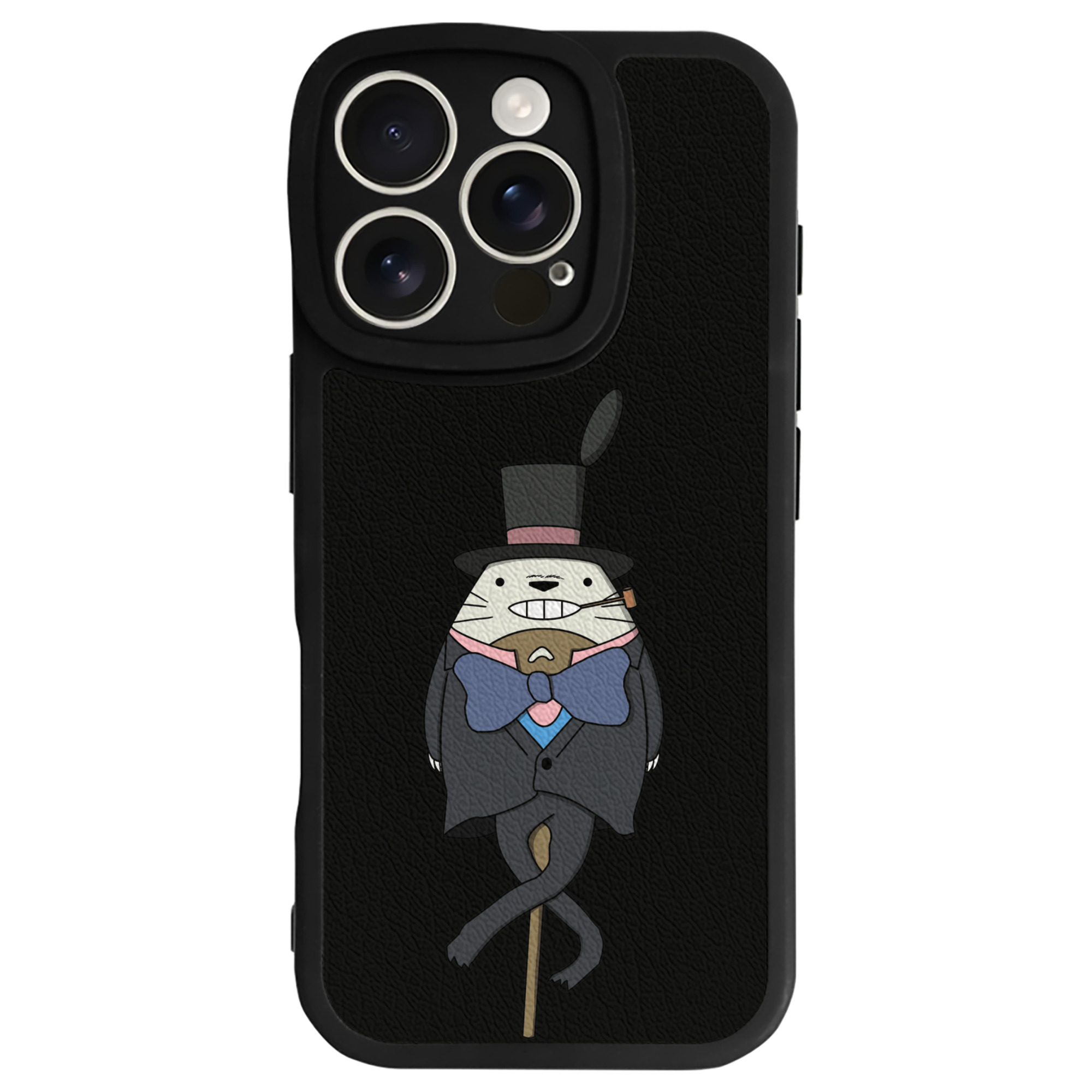 （画像用） となりのトトロ 草壁メイ 草壁サツキ My Neighbor Totoro Satsuki Kusakabe Mei Kusakabe 【iPhone 16シリーズ対応】シリコンスマホケース（レザー調） 材質：シリコン